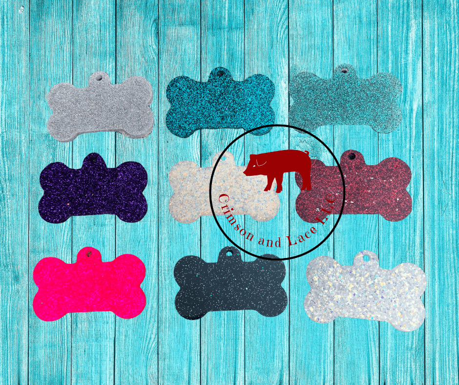Dog/Pet Tags - Crimson and Lace LLC