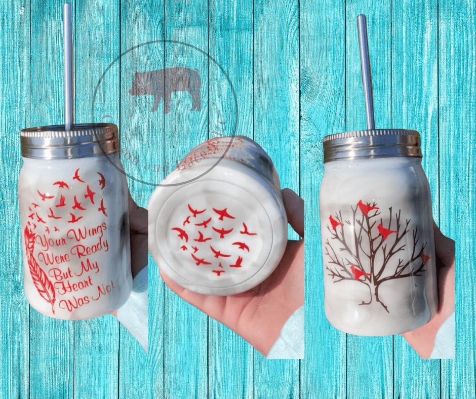 Cardinals | in memory - Crimson and Lace LLC