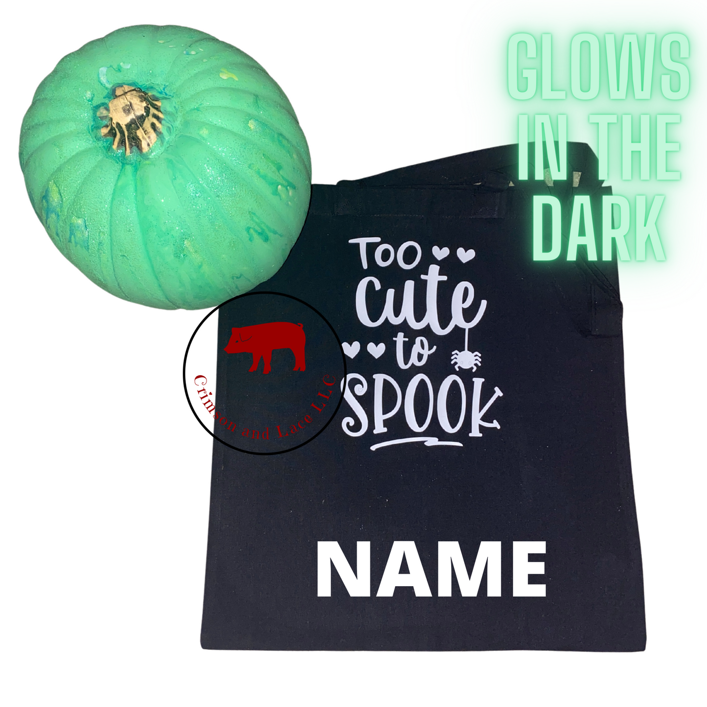 Halloween Trick or Treat Tote - Crimson and Lace LLC