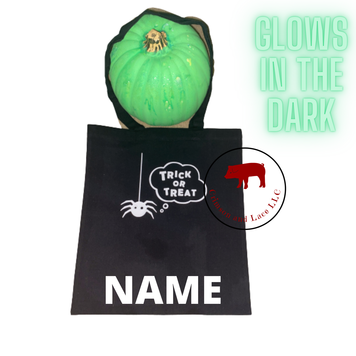 Halloween Trick or Treat Tote - Crimson and Lace LLC