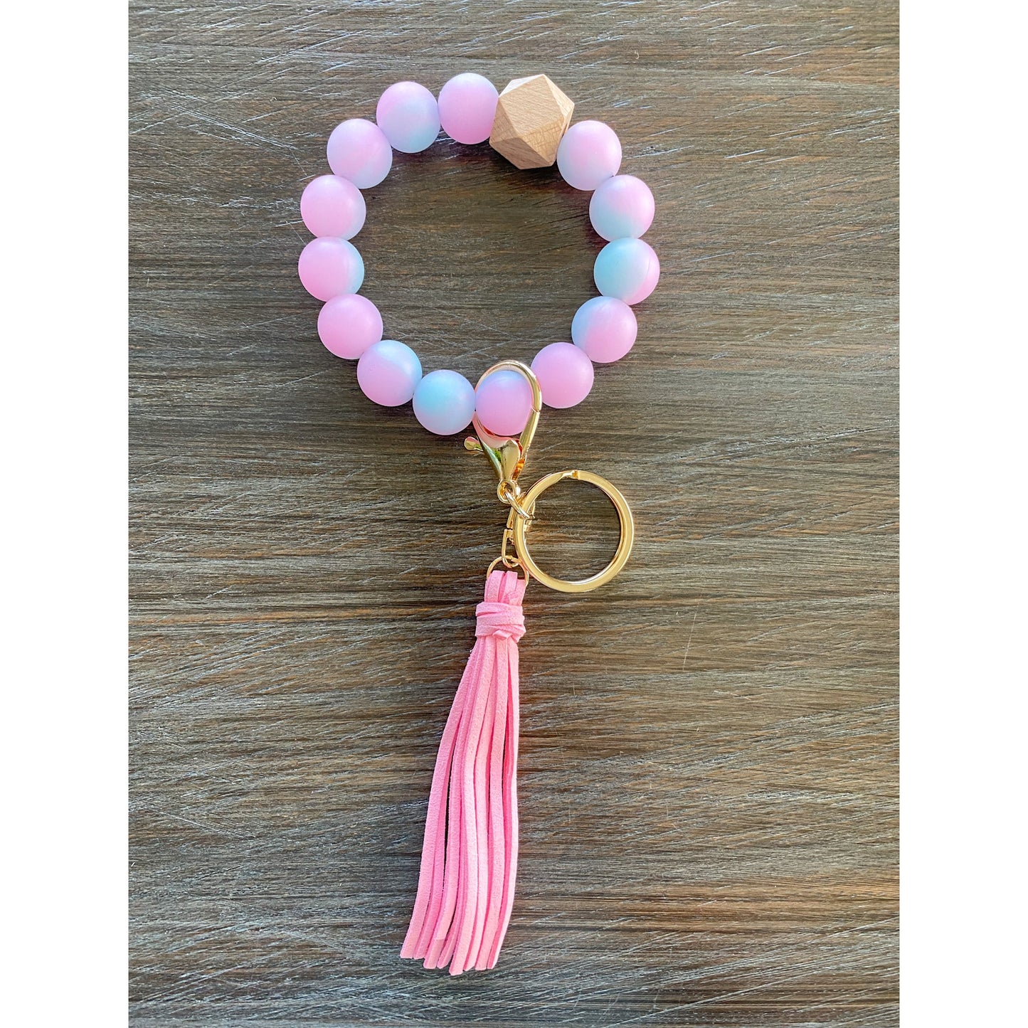 Glow In The Dark Silicone Wristlet Keychain - Crimson and Lace LLC
