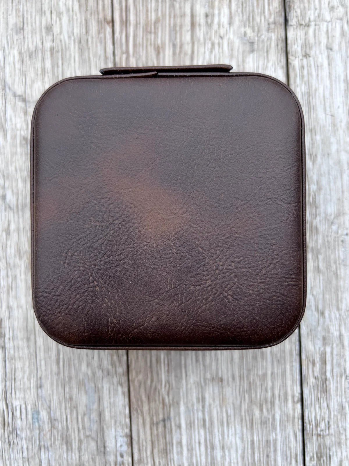 Leatherette Travel Jewelry Box - Crimson and Lace LLC