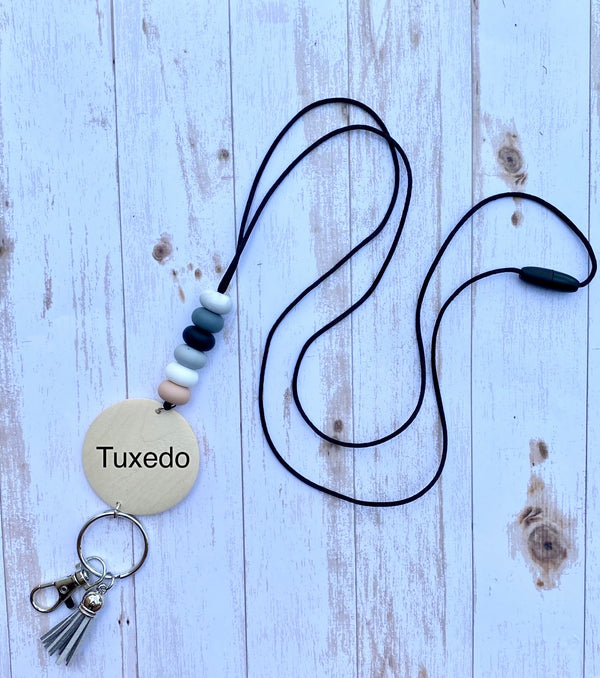 Silicone Bead Lanyard - Crimson and Lace LLC