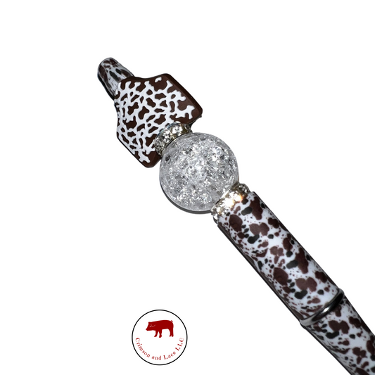 Cow Print Pen - Crimson and Lace LLC
