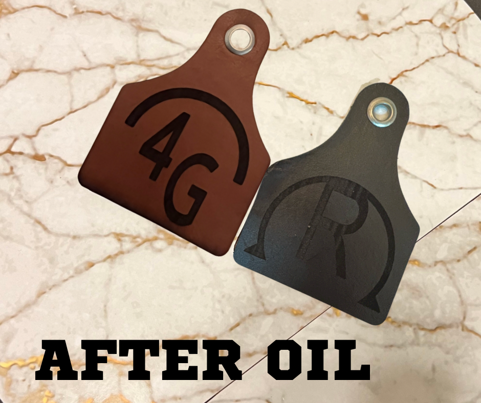 Your Custom Brand | Leather Car Freshener - Crimson and Lace LLC