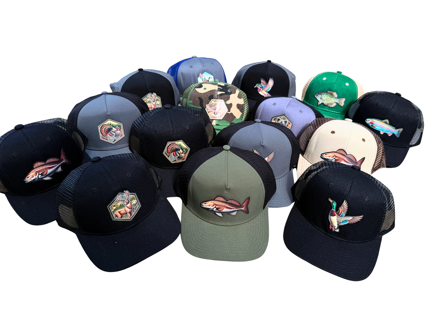 Leather Patch Hats