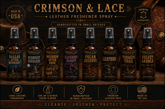 Leather Freshener Spray | Western Leather Fragrance | 2 oz