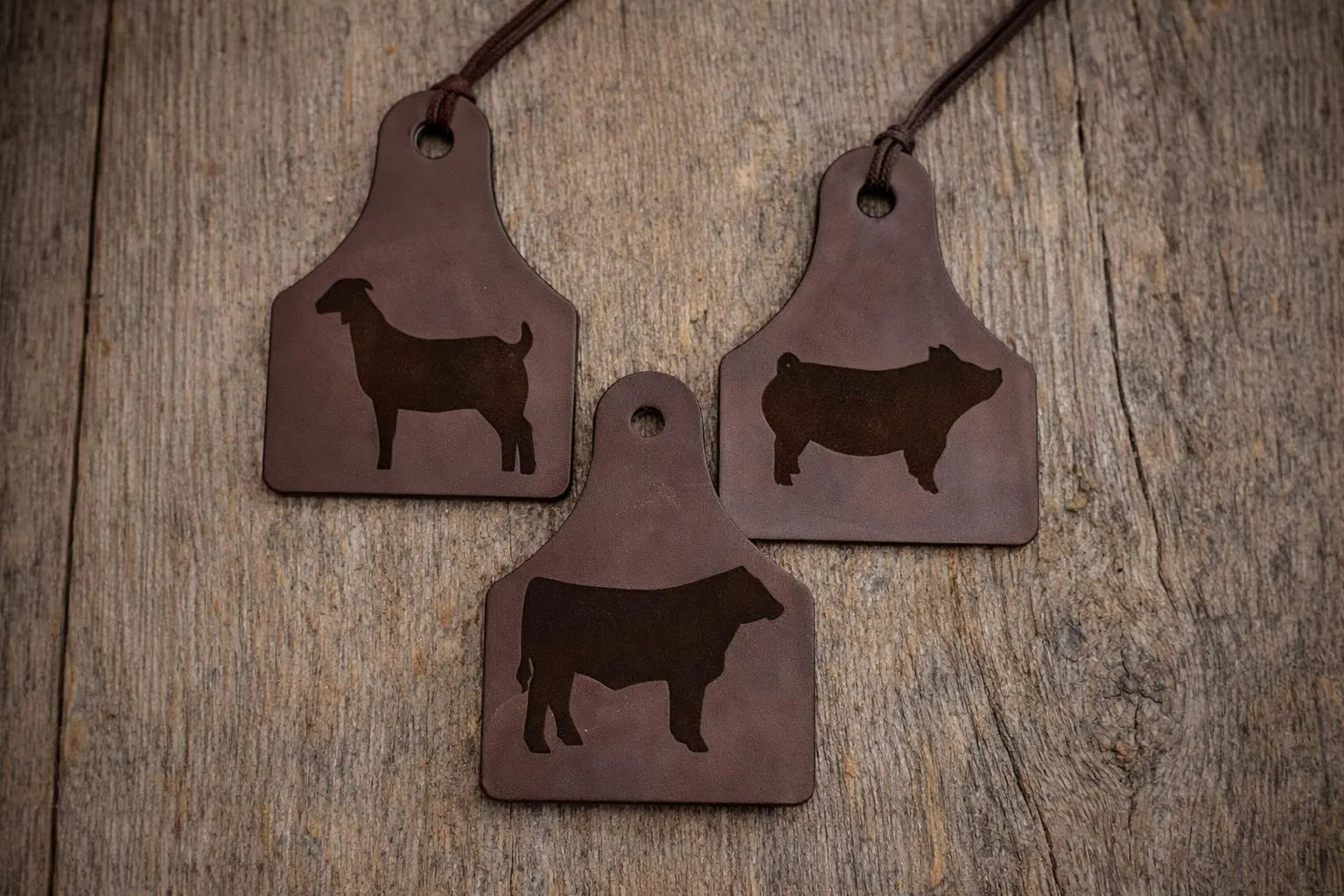 Your Custom Brand | Leather Car Freshener - Crimson and Lace LLC