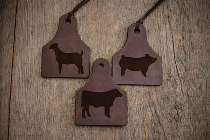 Your Custom Brand | Leather Car Freshener - Crimson and Lace LLC