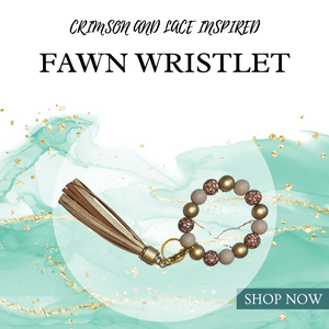 Fawn Wristlet - Crimson and Lace LLC