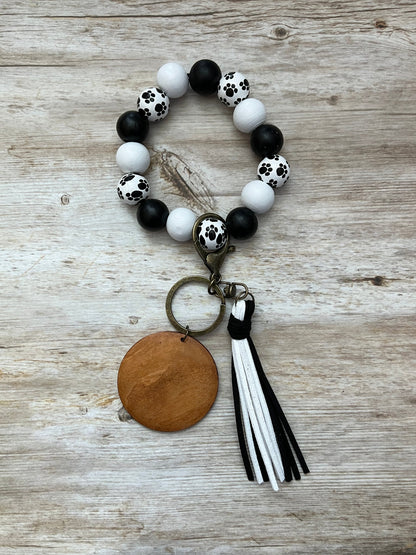 Paw Print Wristlet - Crimson and Lace LLC