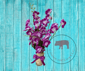 Orchid Arrangment - Crimson and Lace LLC