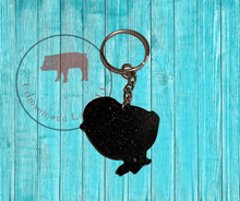 Load image into Gallery viewer, Chicken Keychain - Crimson and Lace LLC
