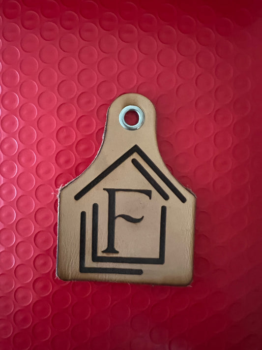 Your Custom Brand | Leather Car Freshener - Crimson and Lace LLC