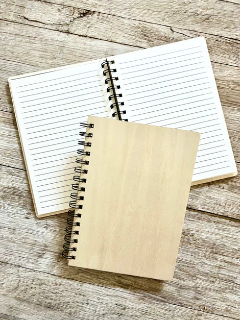 Birch Cover Spiral Notebook - Crimson and Lace LLC