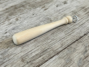 Mini Wood Baseball Bat Keychain Add-On - Crimson and Lace LLC