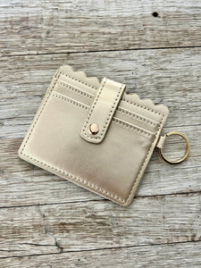Faux Leather Wristlet Wallet - Crimson and Lace LLC